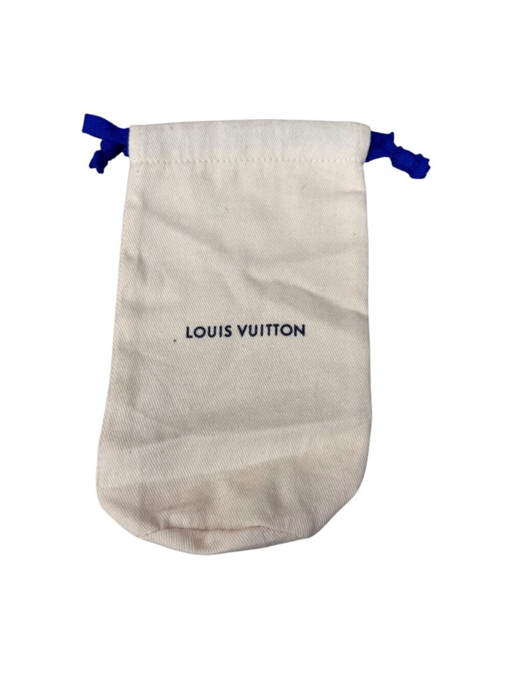 Louis Vuitton Beige Drawstring Dust Bag Storage Gift Authentic Sunglasses 4.5X7